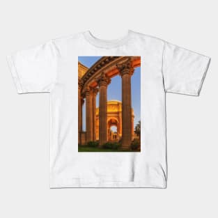 Palace of Fine Art Columns Kids T-Shirt